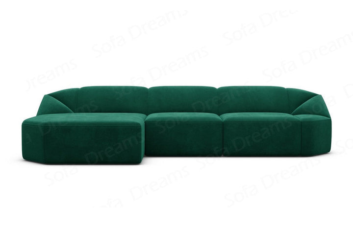 Upholstered Corner Sofa Cabrera L Shape Short