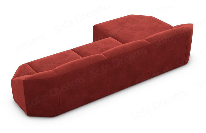 Upholstered Corner Sofa Cabrera L Shape Short