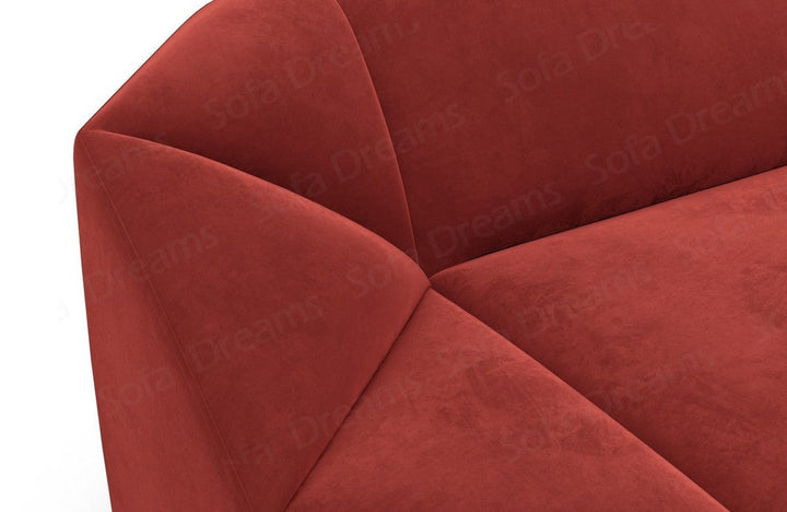 Upholstered Corner Sofa Cabrera L Shape Short