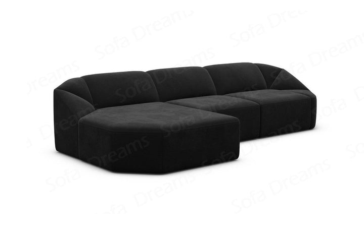 Upholstered Corner Sofa Cabrera L Shape Short