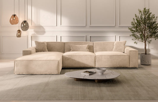 Formenta L-Shaped Corner Sofa Short