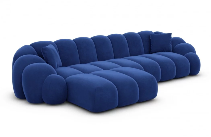 Fabric corner sofa Rajada L shape short