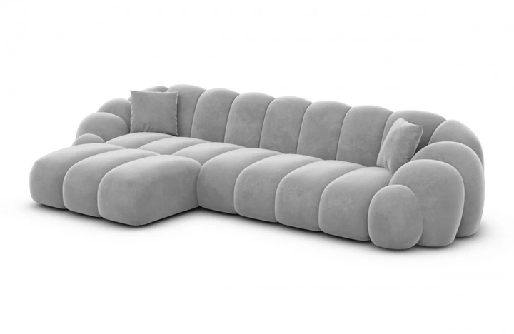 Fabric corner sofa Rajada L shape short