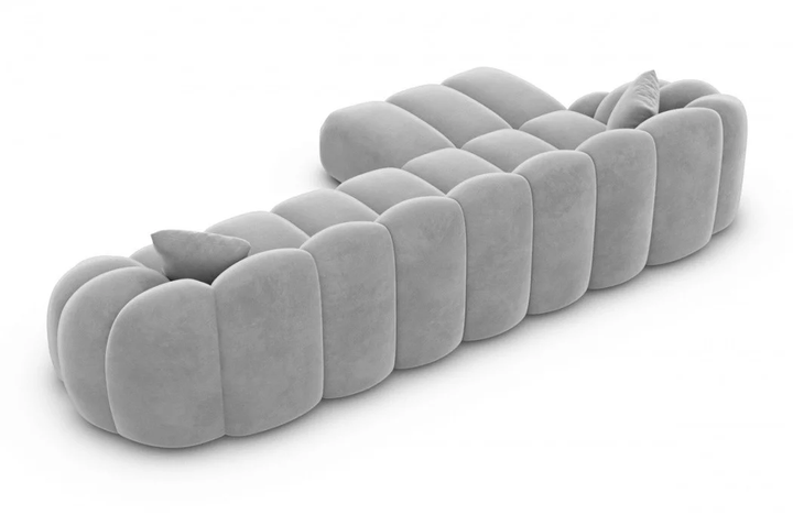 Fabric corner sofa Rajada L shape short