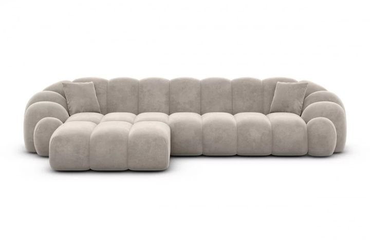 Fabric corner sofa Rajada L shape short