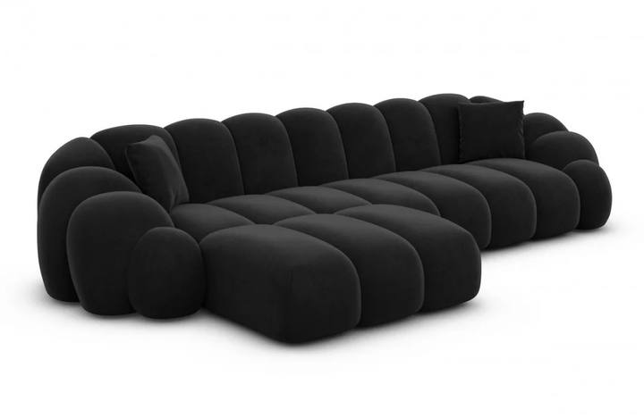 Fabric corner sofa Rajada L shape short