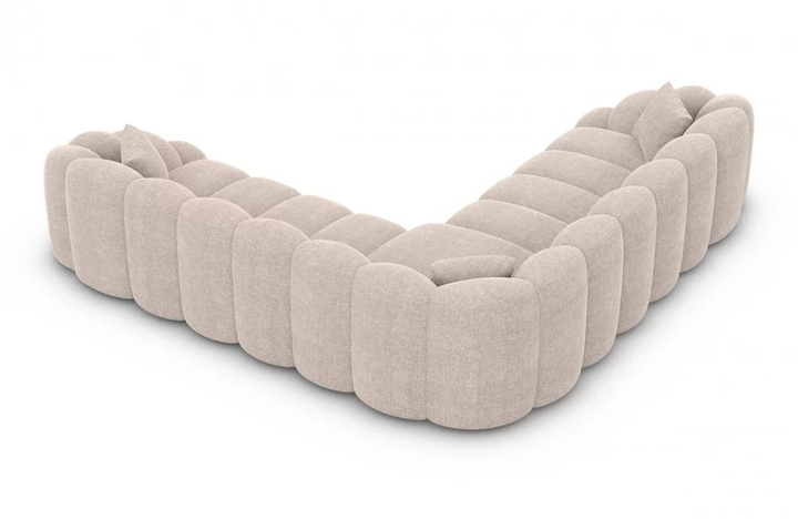 Corner sofa Rajada L shape fabric