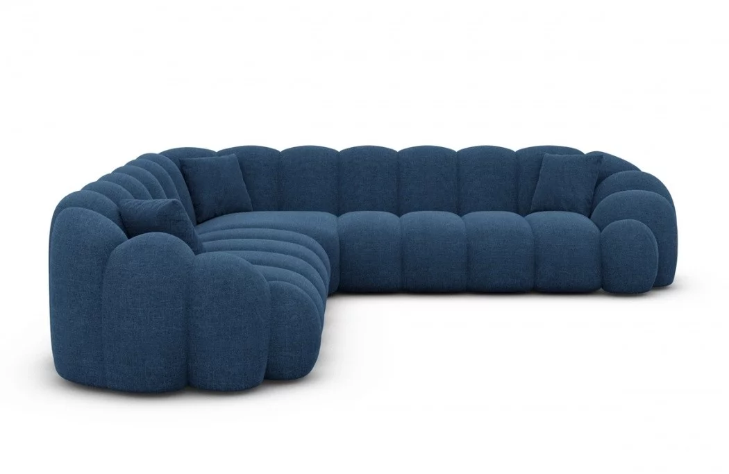 Corner sofa Rajada L shape fabric