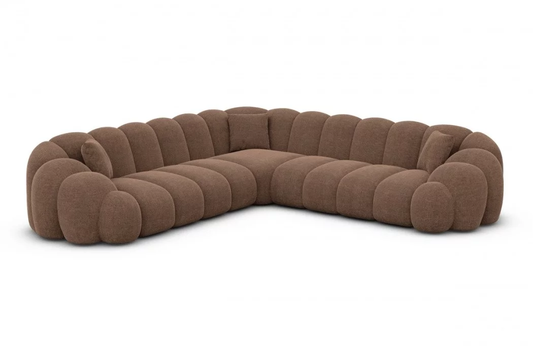 Corner sofa Rajada L shape fabric