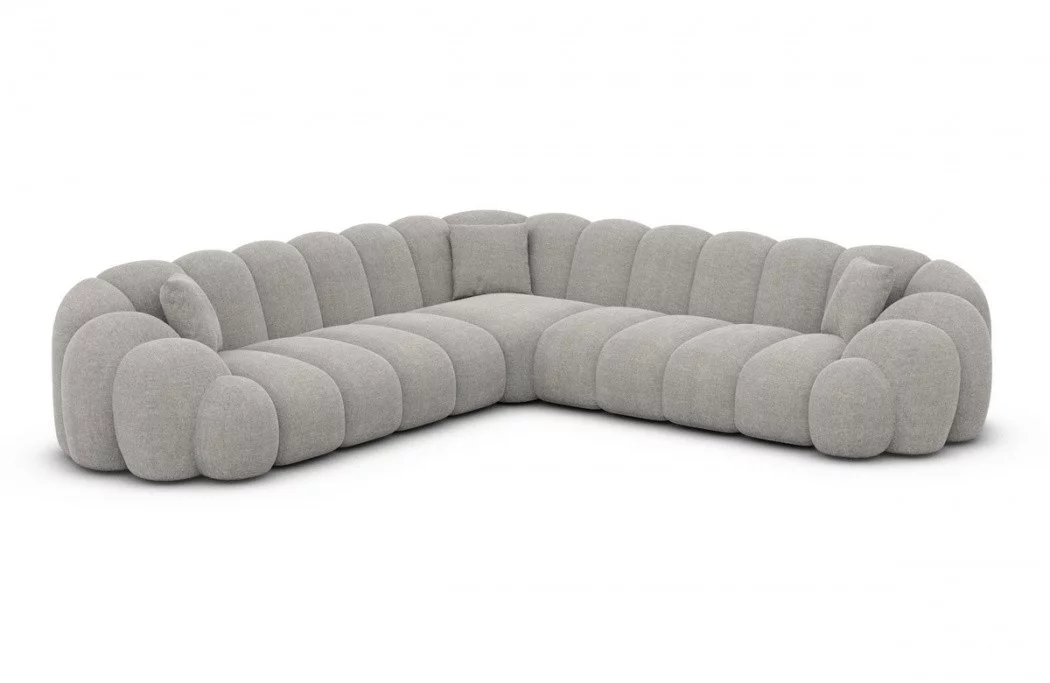 Corner sofa Rajada L shape fabric