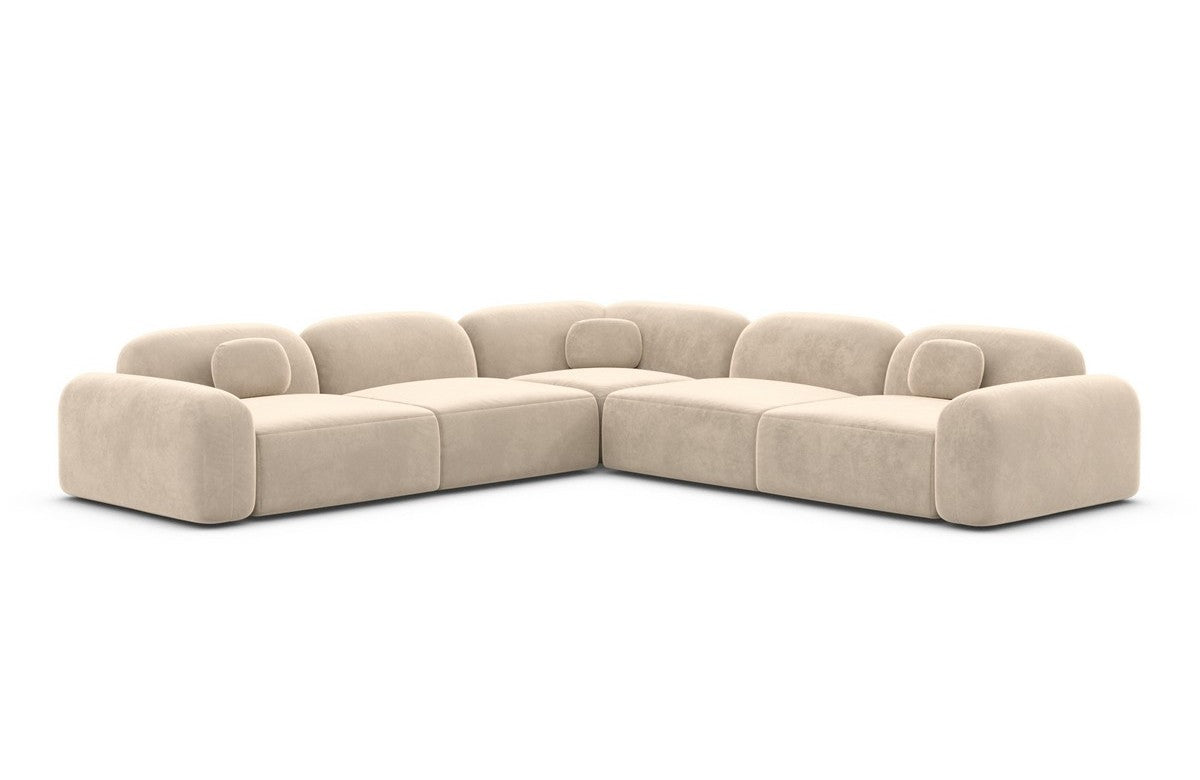 Corner Sofa Barcelona L Shape Fabric