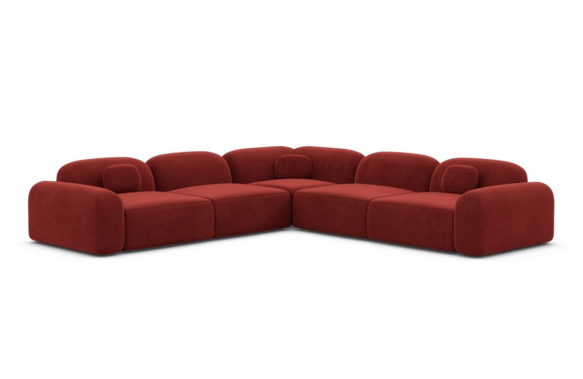 Corner Sofa Barcelona L Shape Fabric