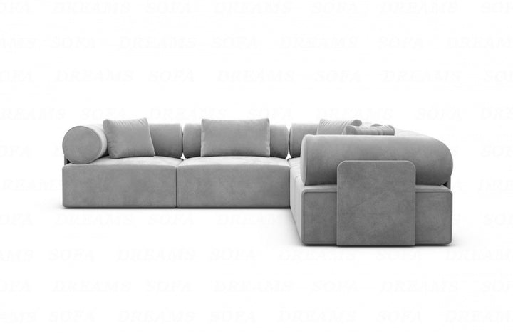Corner sofa Laguardia L shape fabric