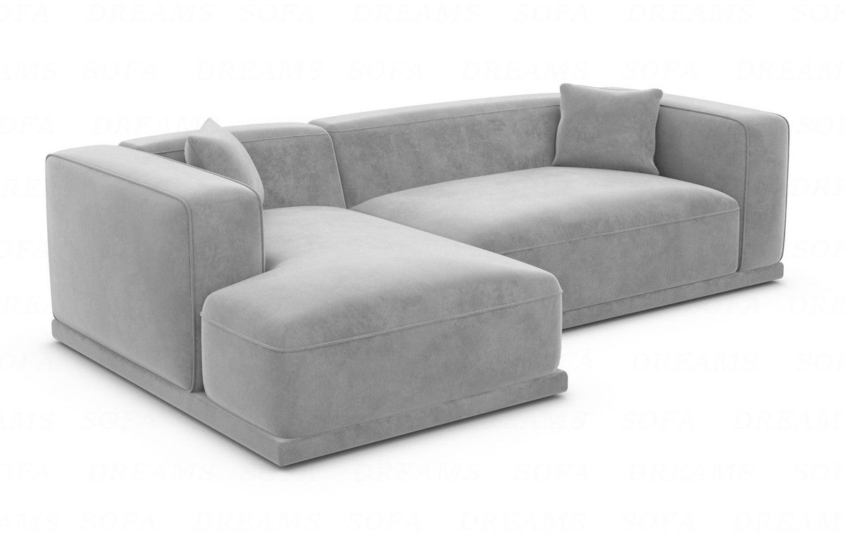 Fabric Corner Sofa Merida L Shape Short