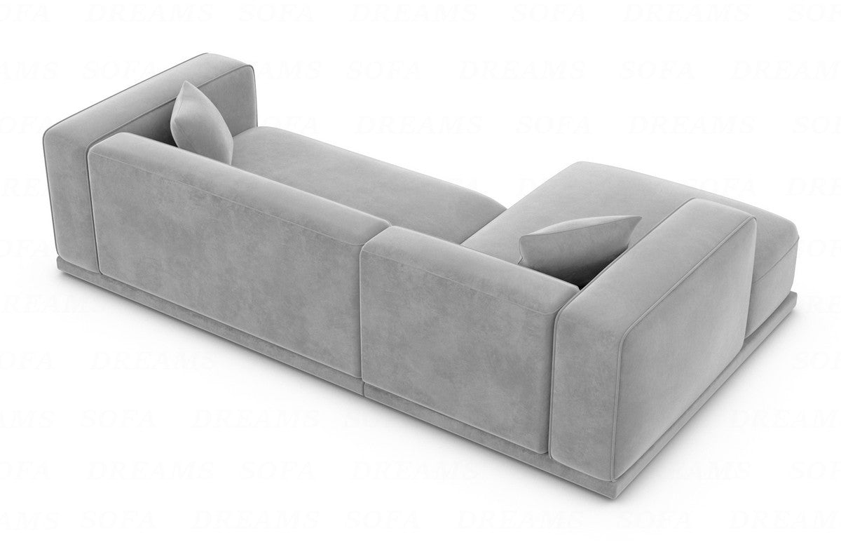 Fabric Corner Sofa Merida L Shape Short