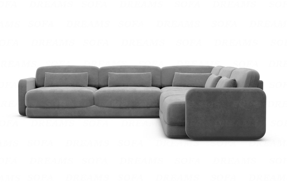 Corner Sofa Valencia L Shape Fabric