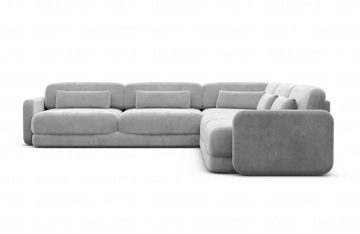 Corner Sofa Valencia L Shape Fabric