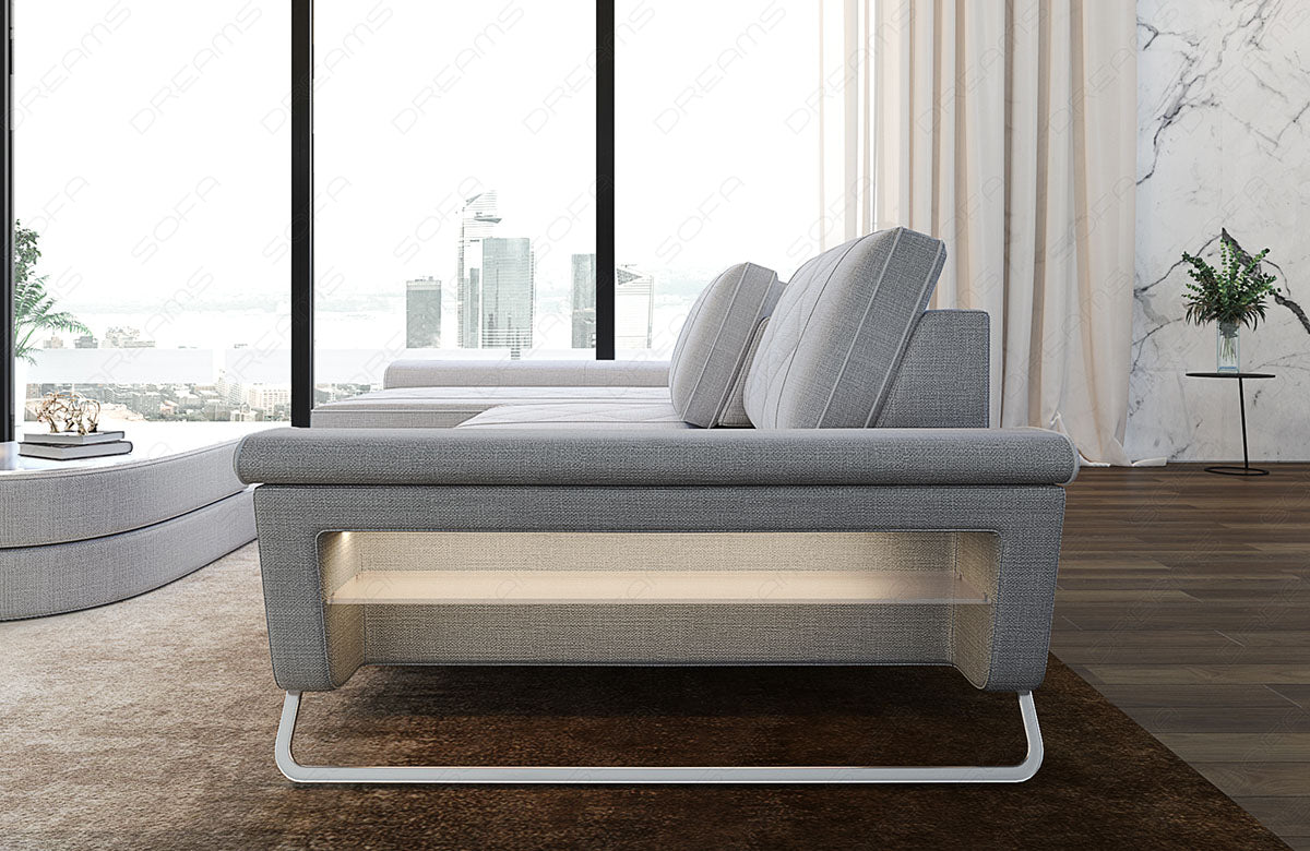 Fabric Sofa Lari L Shape