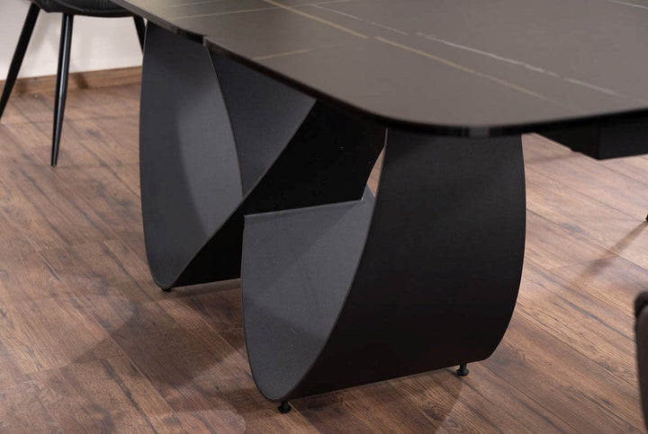 Infinity Dining Table Black