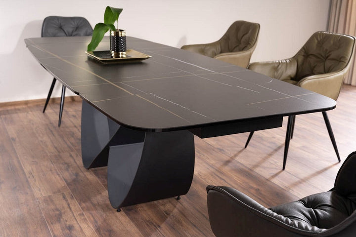 Infinity Dining Table Black