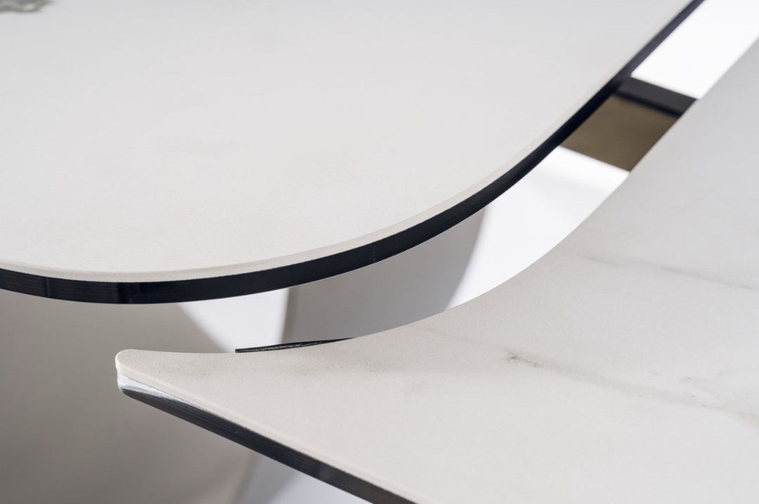 Infinity Dining Table White