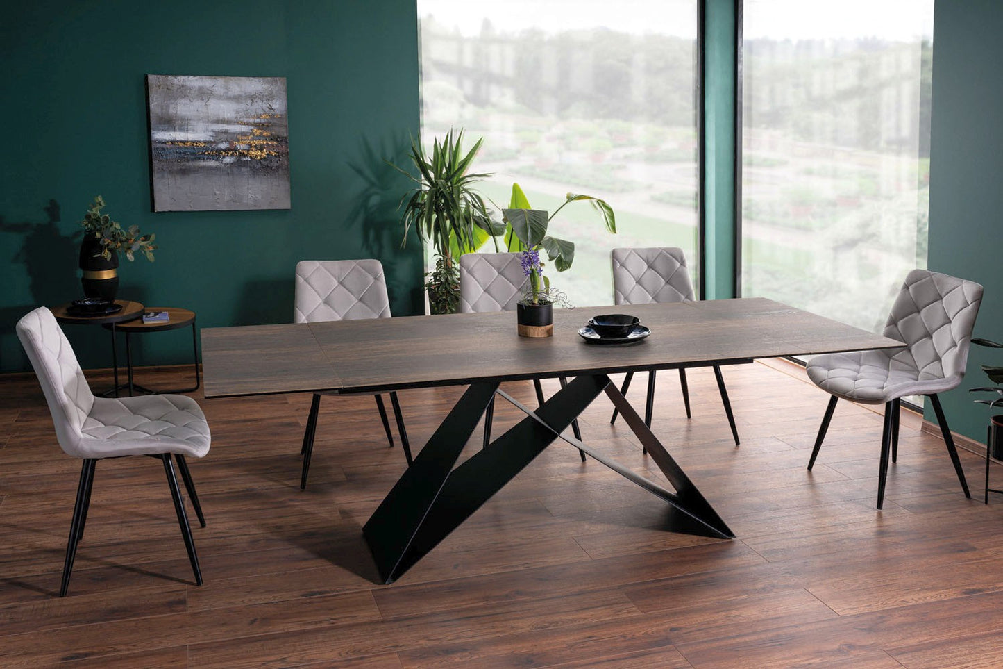 Dining Table Westin Ceramic 180 Wood Effect