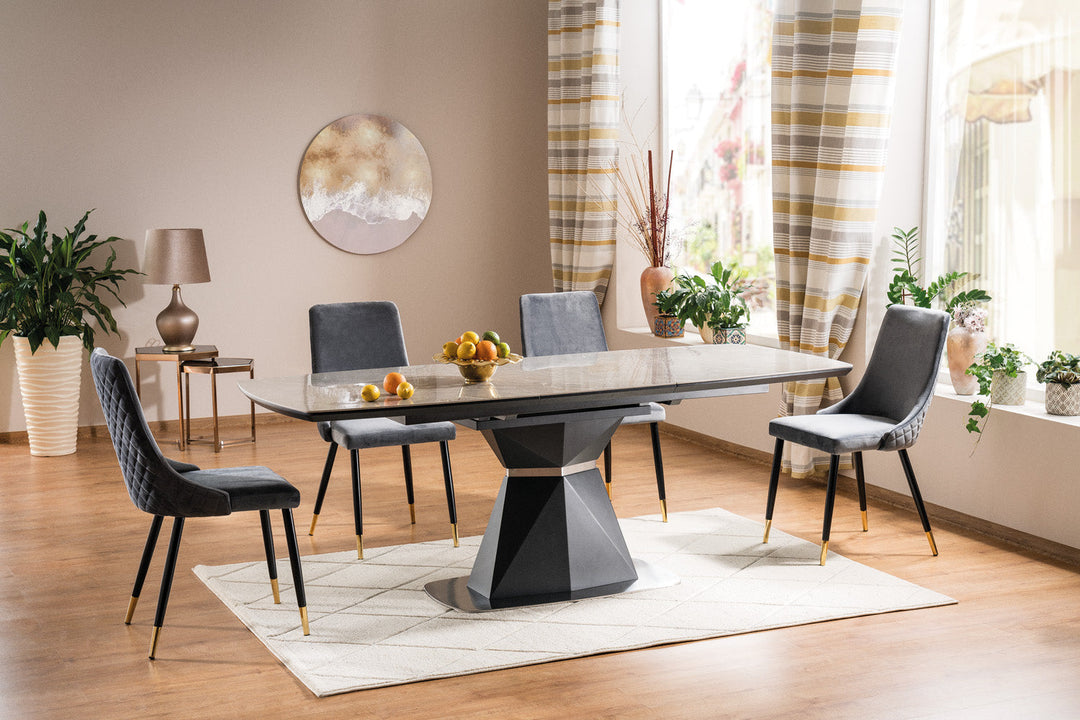 Moderner Esszimmertisch Diamond ausziehbar