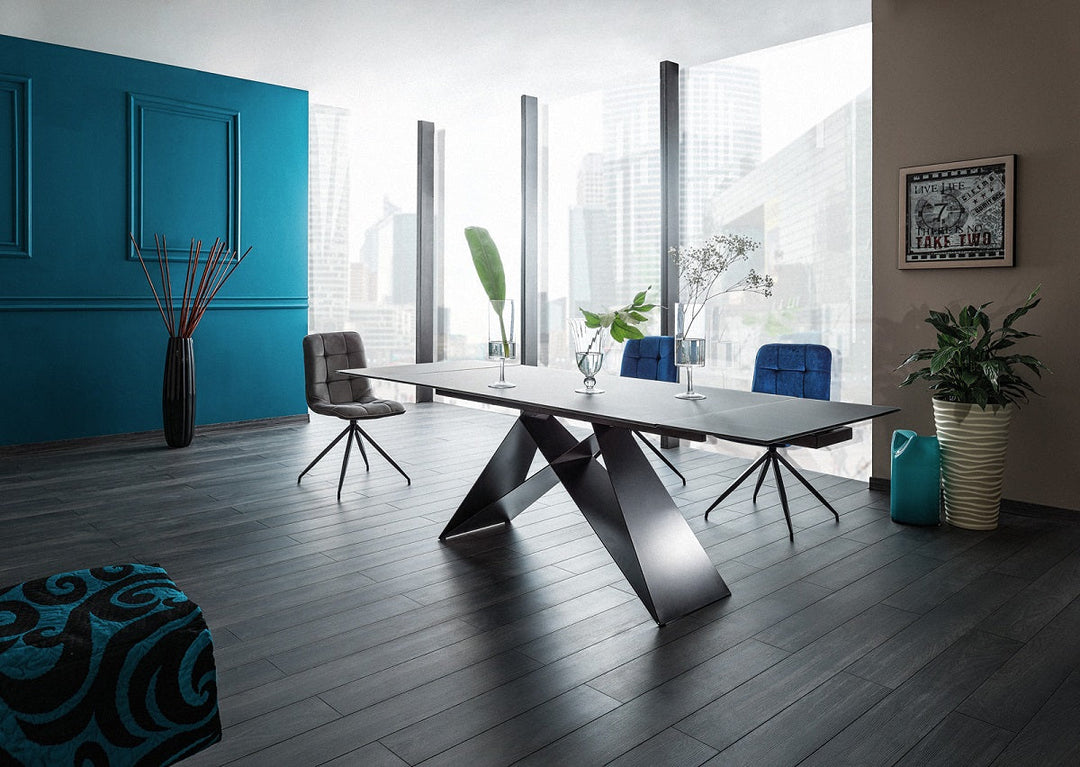 Esstisch Westin modern ausziehbar von 160cm auf 240cm.