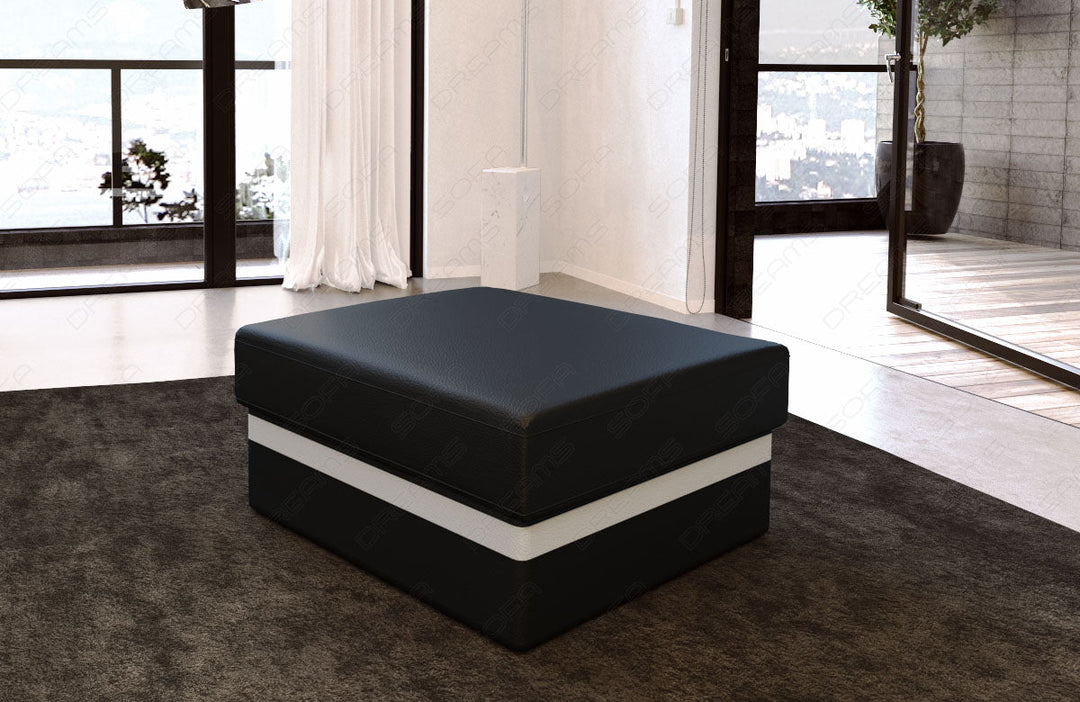 Passender Leder Hocker Monza