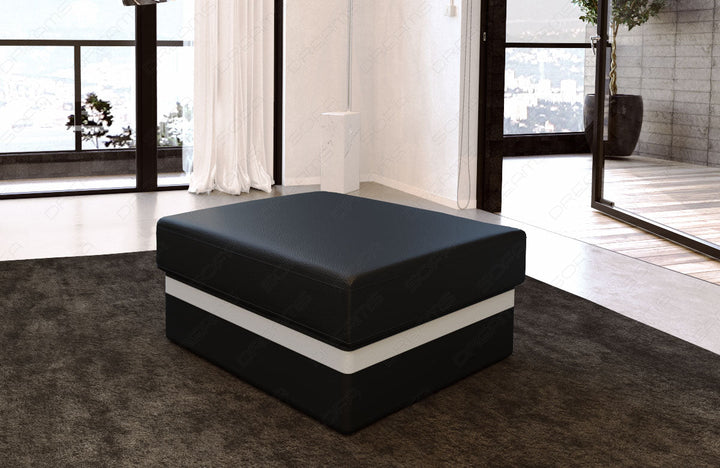 Passender Leder Hocker Monza