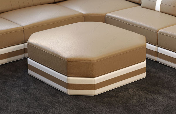 optionaler Hocker passend zum Sofa