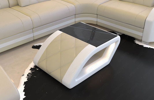 Leather Coffee Table Comfort