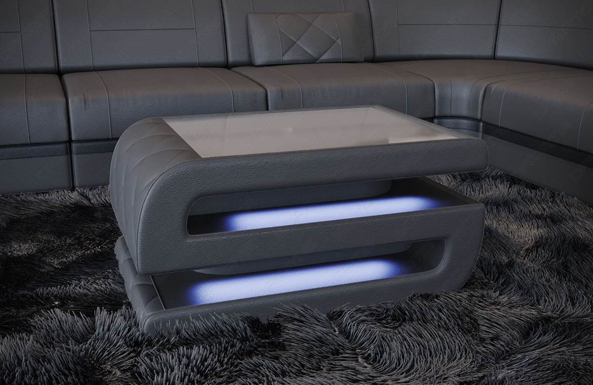 Bologna Leather Coffee Table