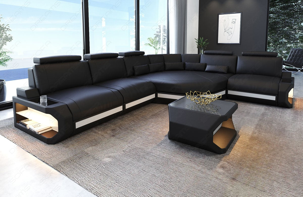Corner Sofa Rayy Leather