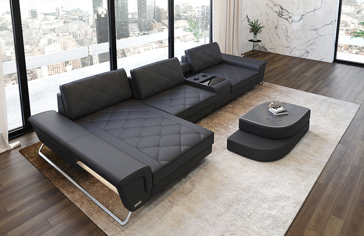 Corner Sofa Lari Leather