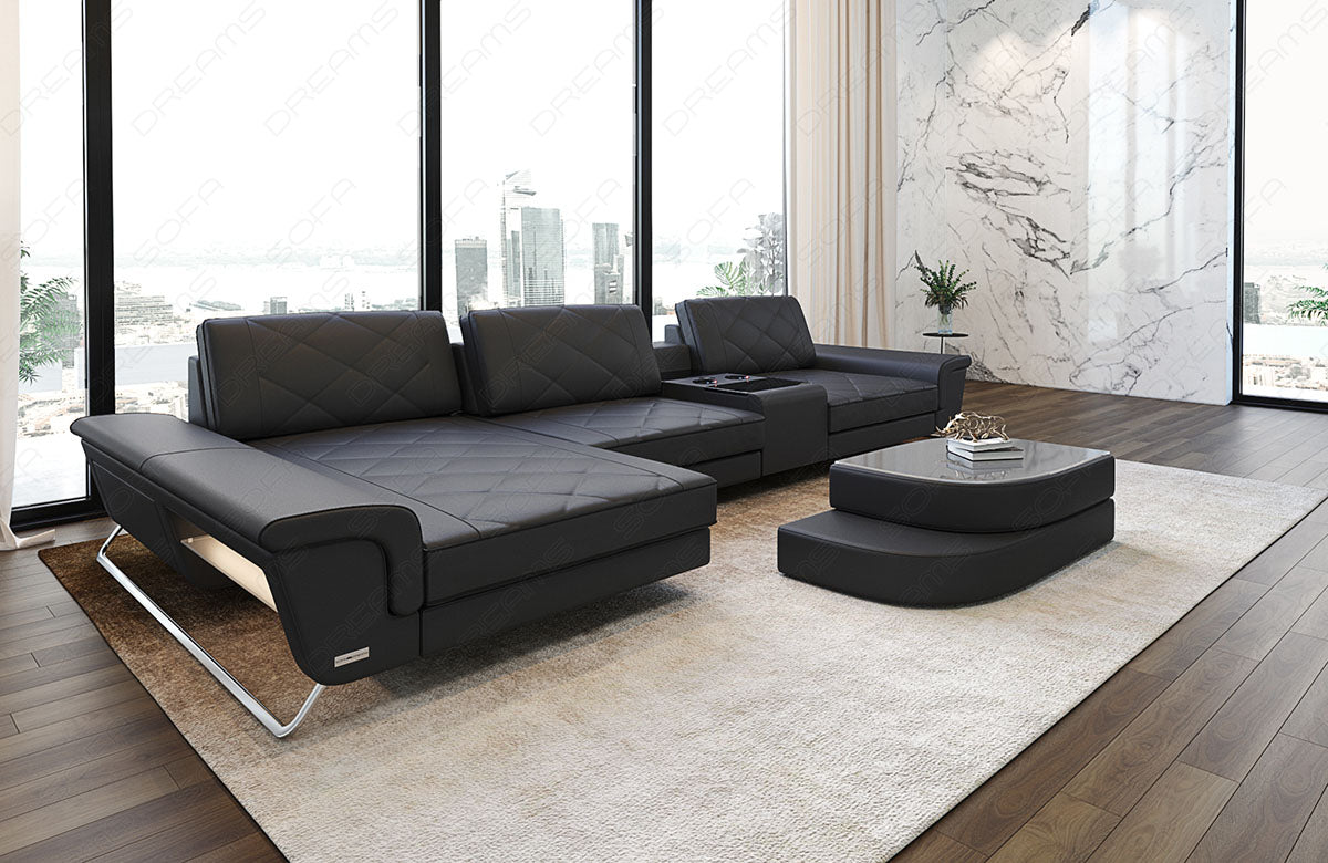 Corner Sofa Lari Leather