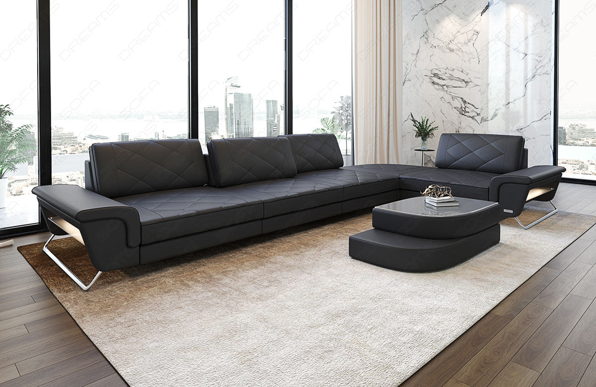 Corner Sofa Otello Leather