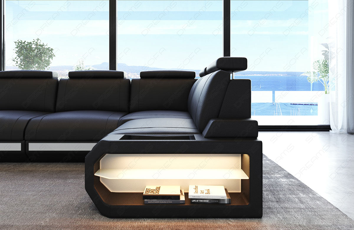 Corner Sofa Rino L Leather