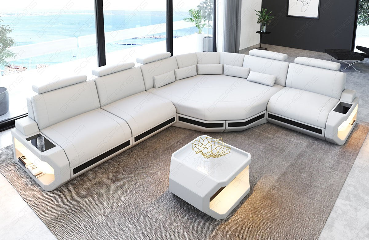 Corner Sofa Rayy Leather