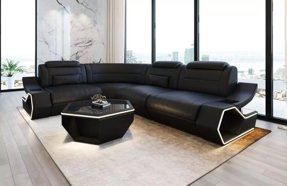 Leather Sofa L Shape