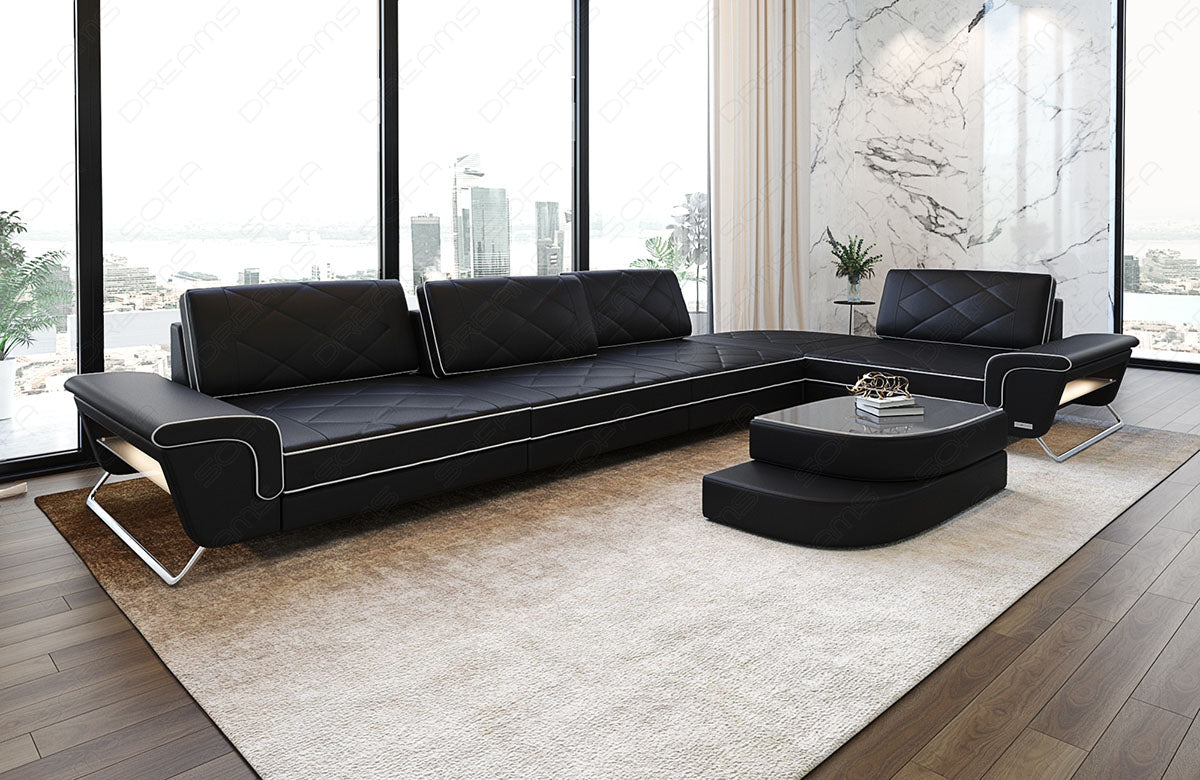 Corner Sofa Otello Leather