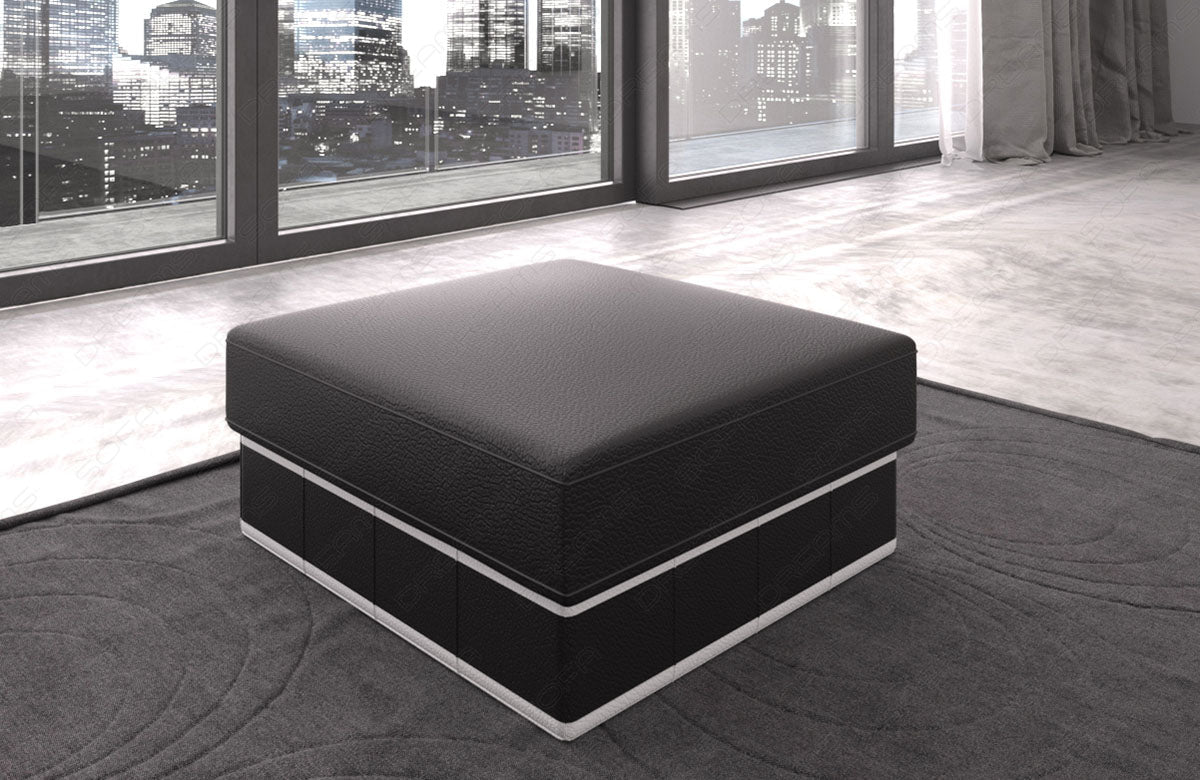 Corner Sofa Rome With Usb And Led As A Leather Sofa