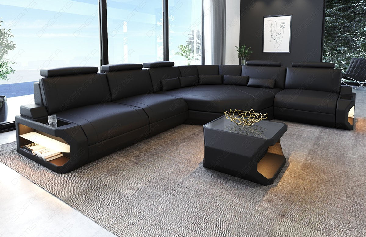 Corner Sofa Rayy Leather