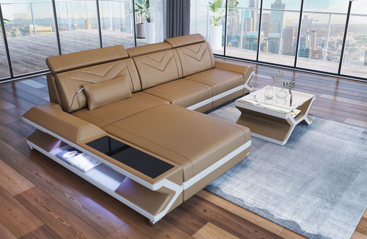 Corner Sofa Nemesis Leather