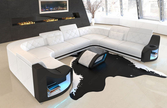 Leather Sectional Gobi