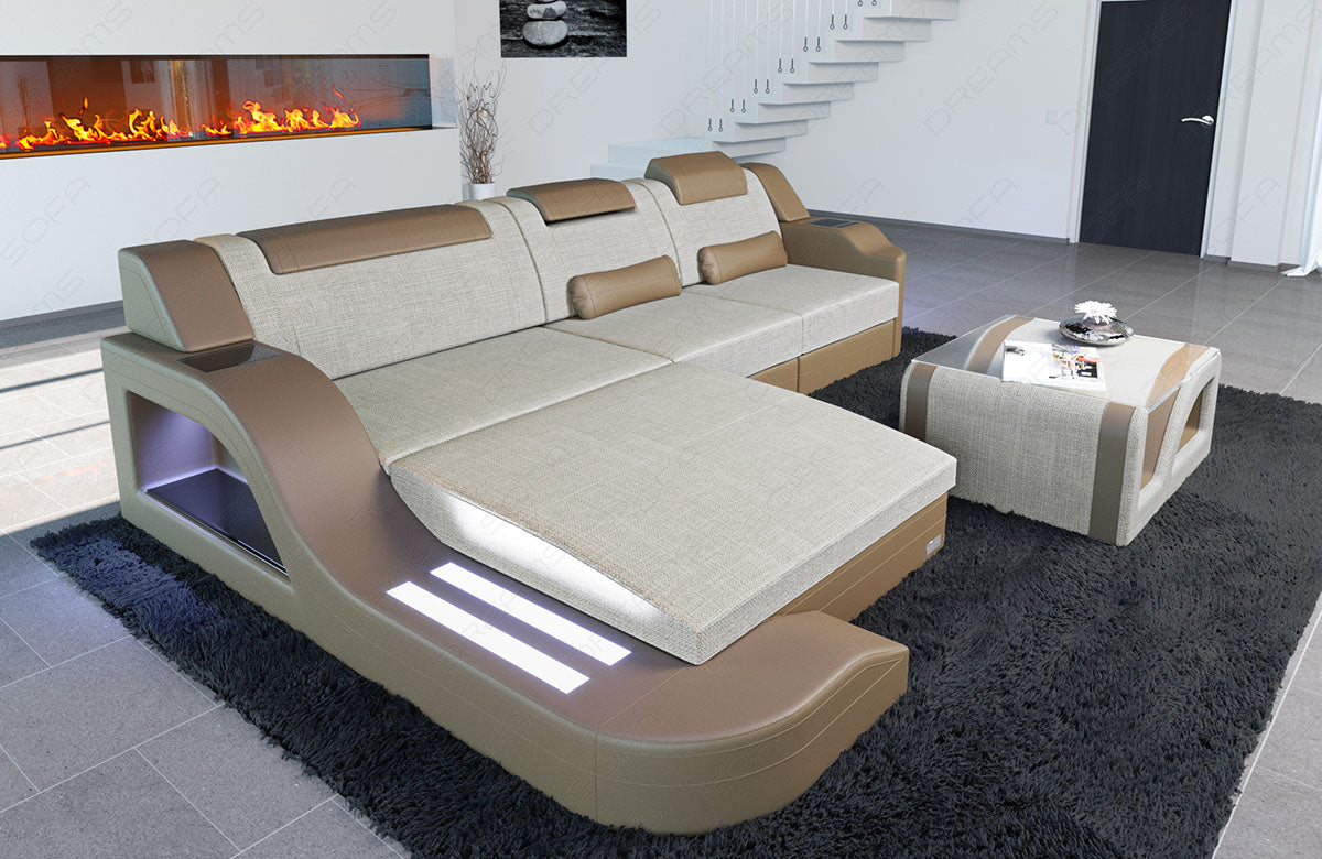 Paloma Corner Sofa With A Choice Of Fabric Cover