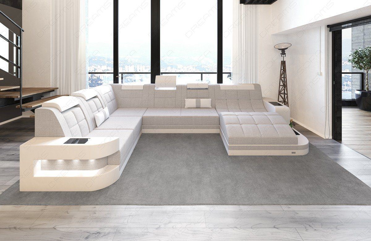 Konstantin Xxl Sectional With Fabric Cover