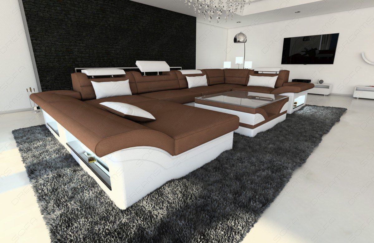 Enzo Sectional With A Choice Of Fabric Cover
