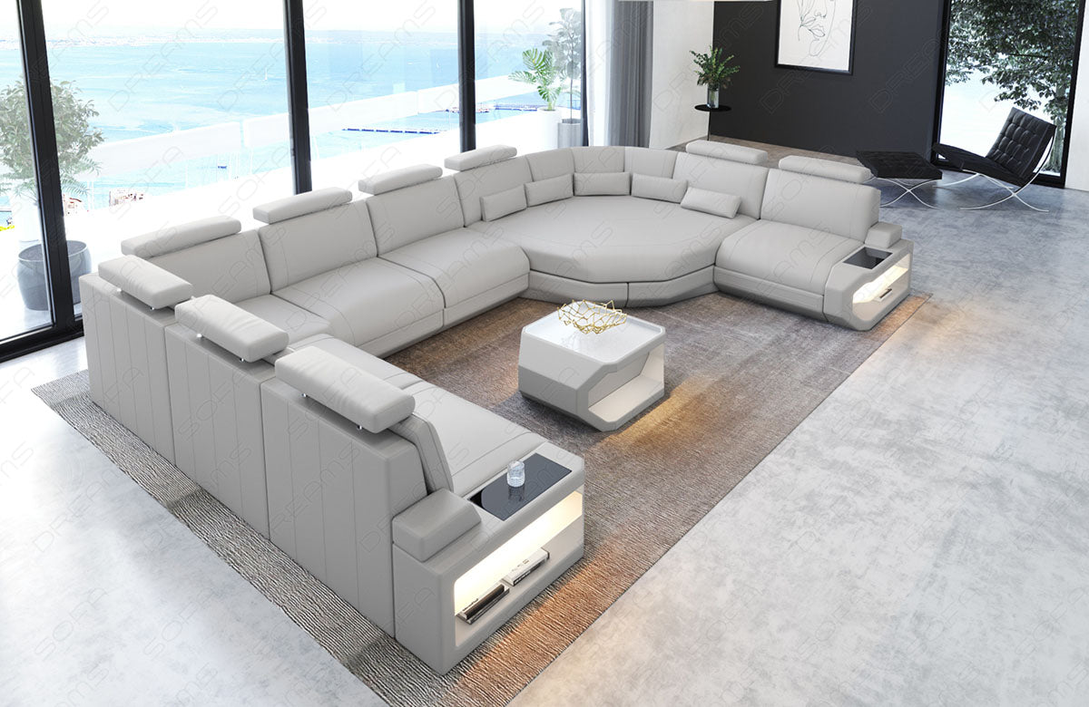Leather Sectional Rayy