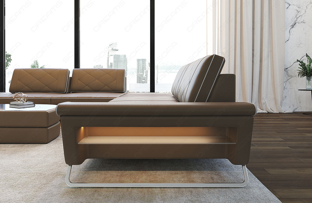 Leather Sectional Otello